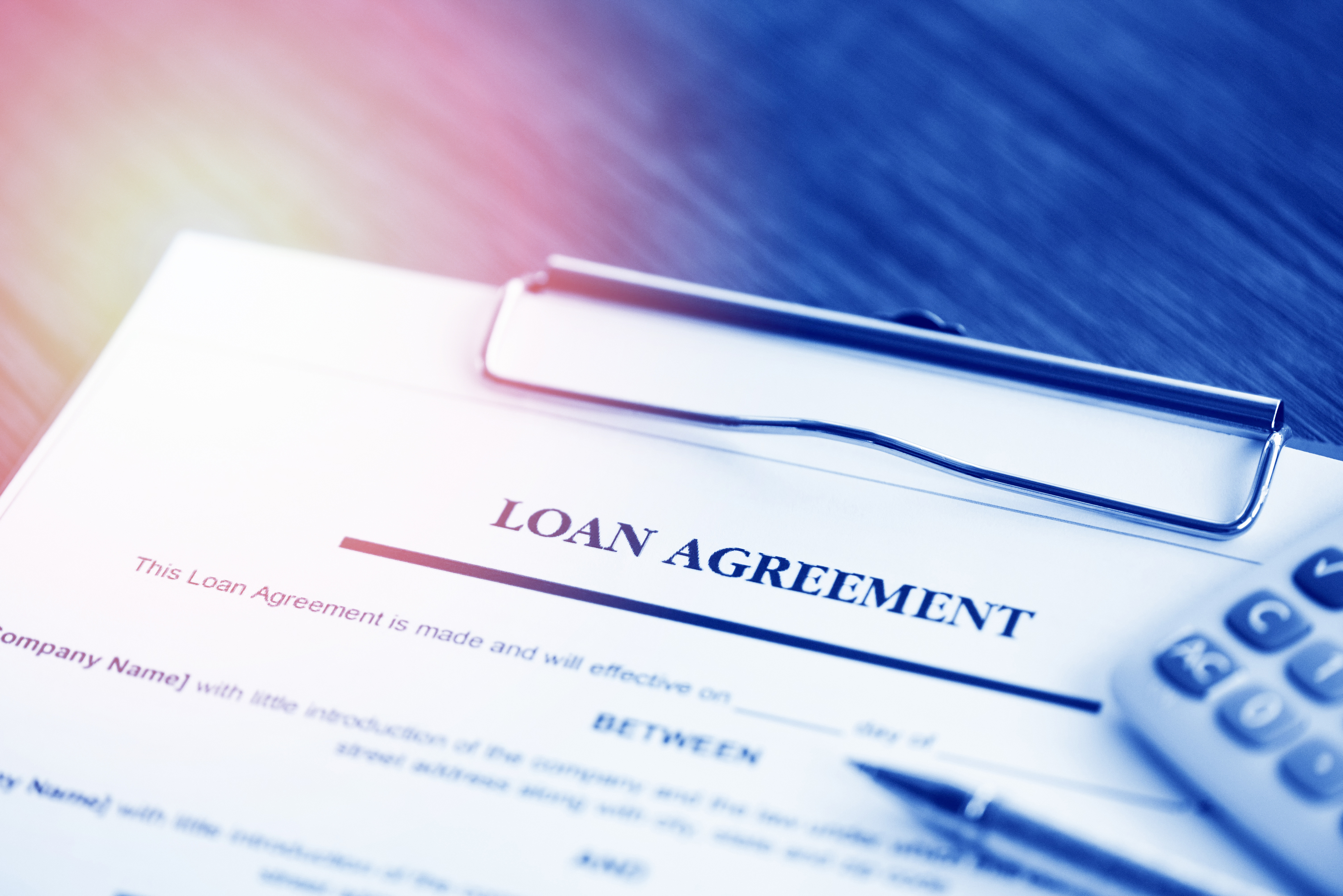 Loan agreement contract