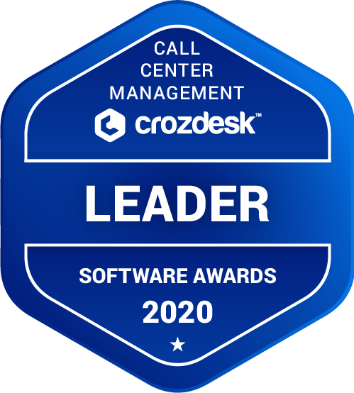 Crozdesk call center management leader software awards 2020